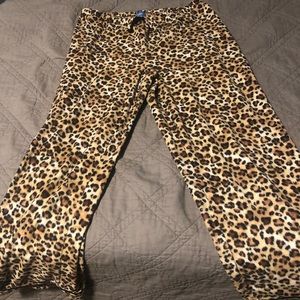 Cheetah pajama set
